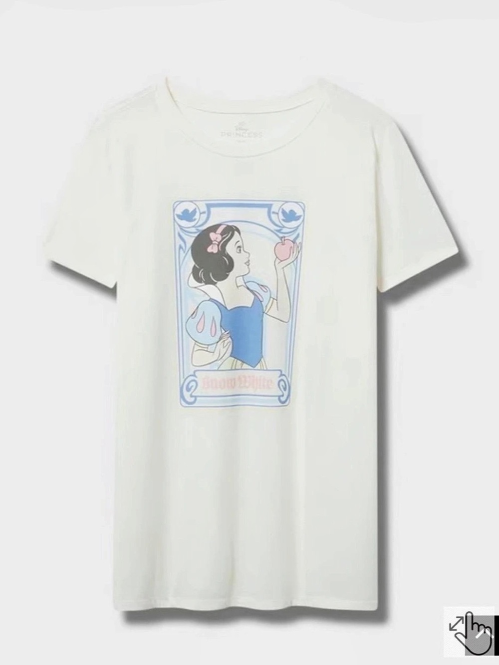 Torrid Disney Snow White Graphic Tee White 2X NWT